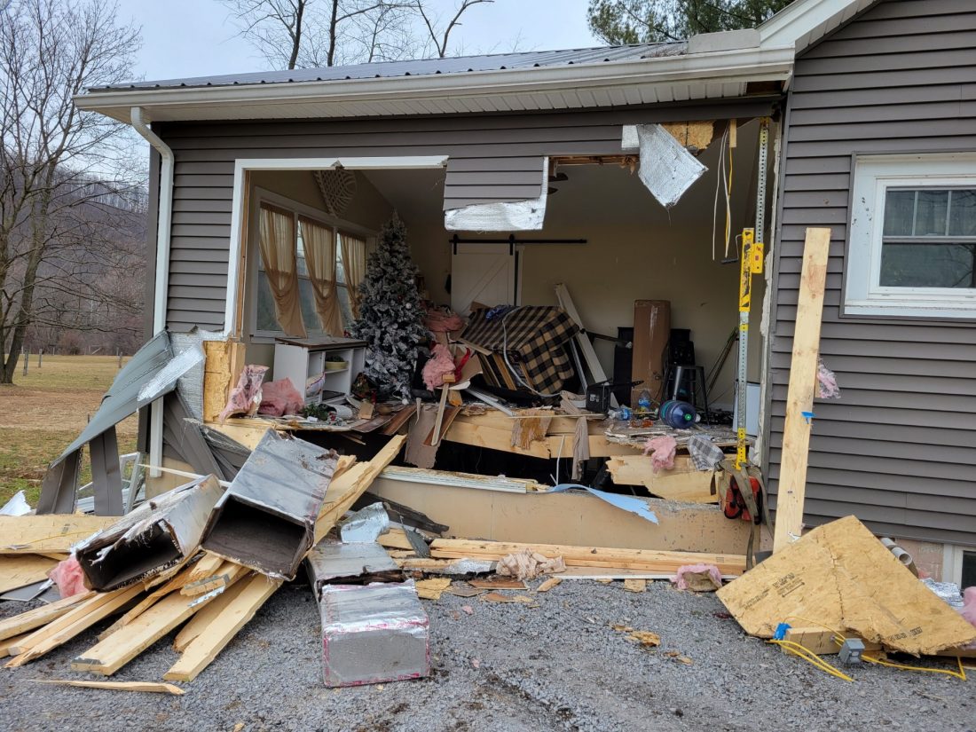 Car hits house News, Sports, Jobs The Sentinel